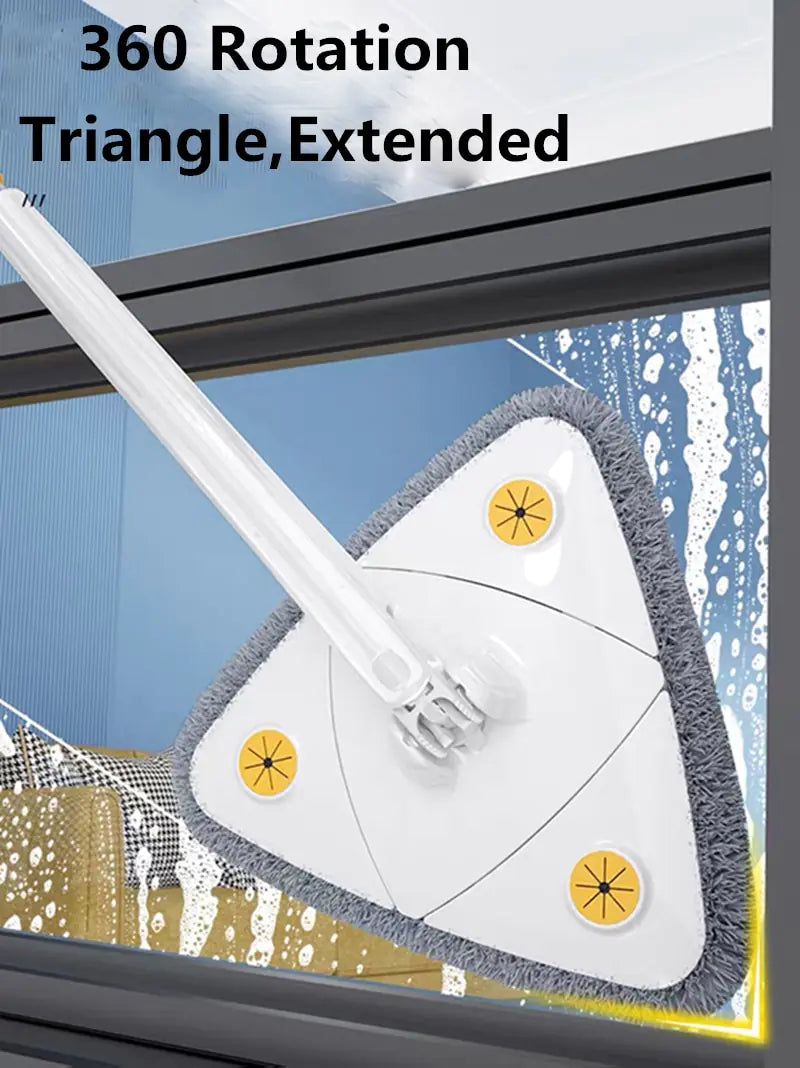 Extended 360 Action Triangle Mop